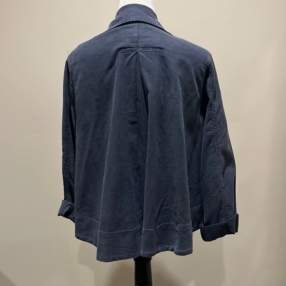 The Great Swing Jacket color Washed Black size 1 woman’s small - Picture 2 of 3